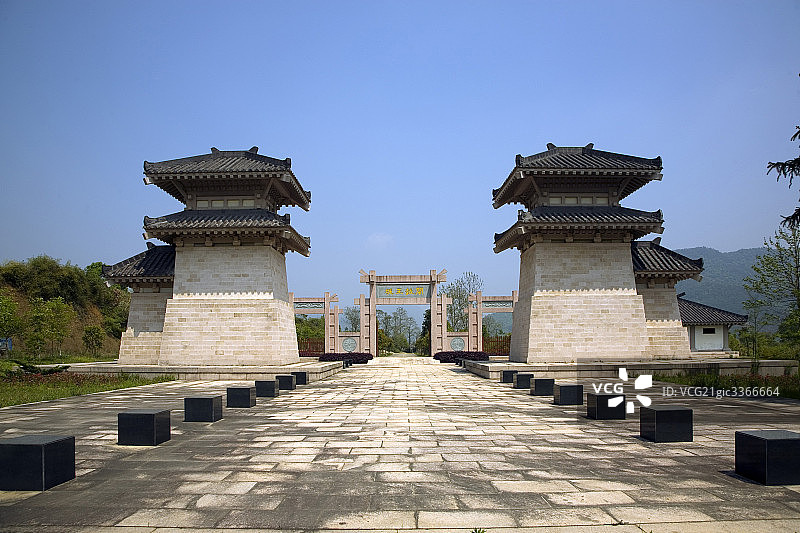 福建武夷山闽越王城博物馆图片素材