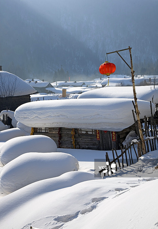 黑龙江雪乡图片素材