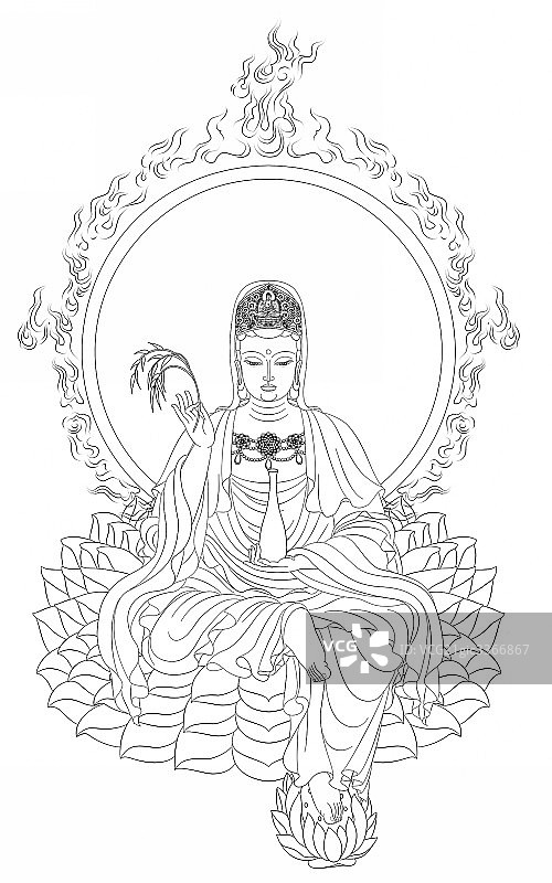观世音图片素材