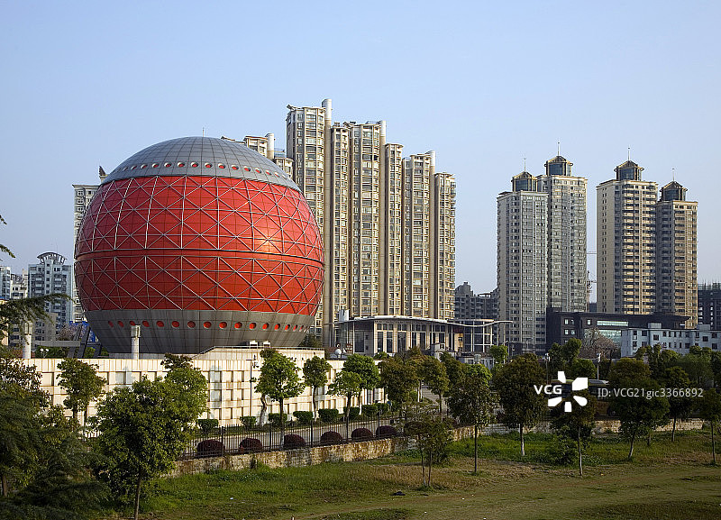 江西南昌科技馆图片素材