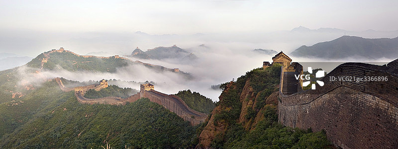 金山岭长城图片素材