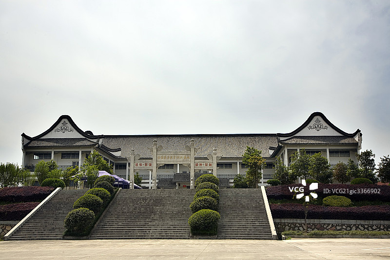 浙江横店禁毒基地图片素材