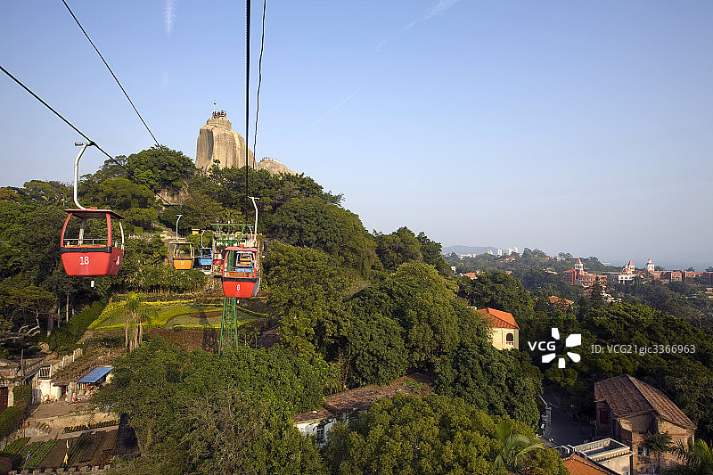 福建厦门鼓浪屿日光岩图片素材