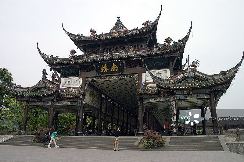 四川都江堰图片素材