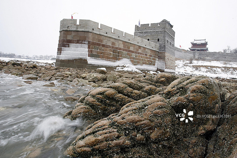 河北省秦皇岛老龙头图片素材