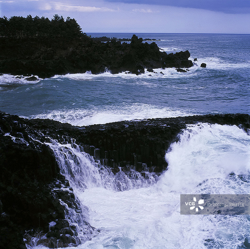 济州岛海景图片素材