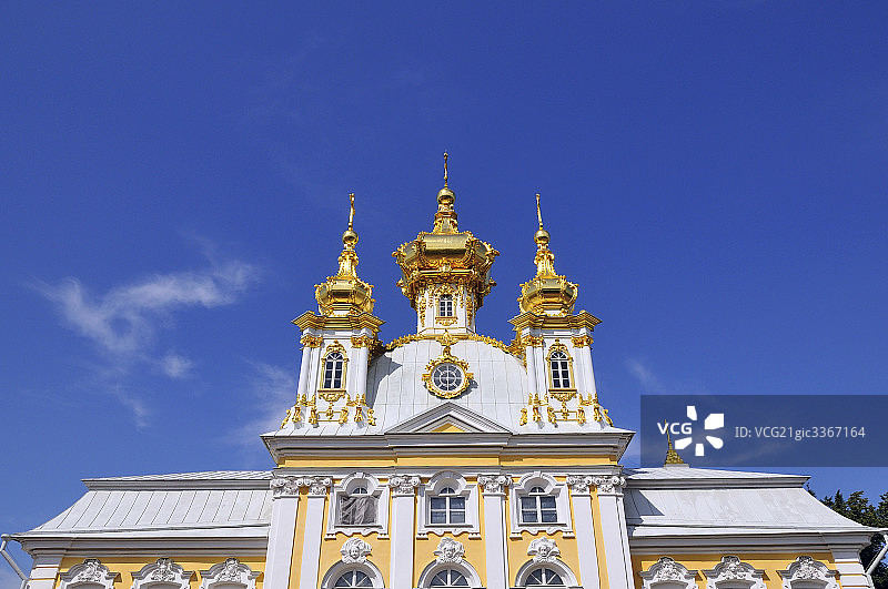 俄罗斯圣彼得堡夏宫图片素材