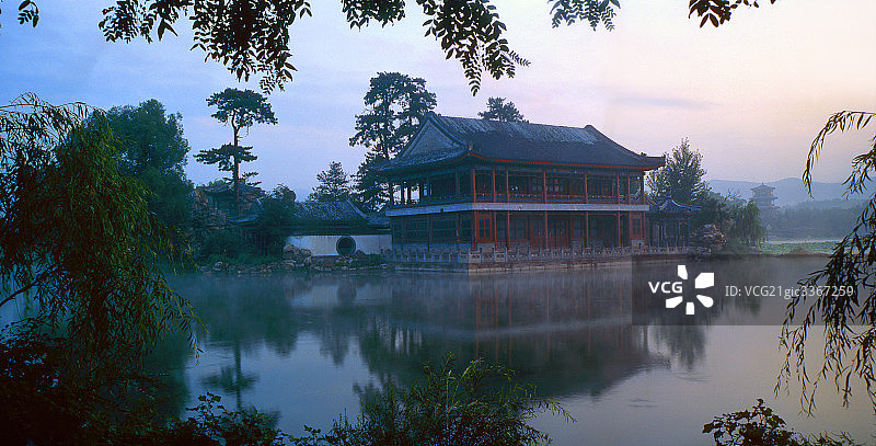 承德避暑山庄图片素材