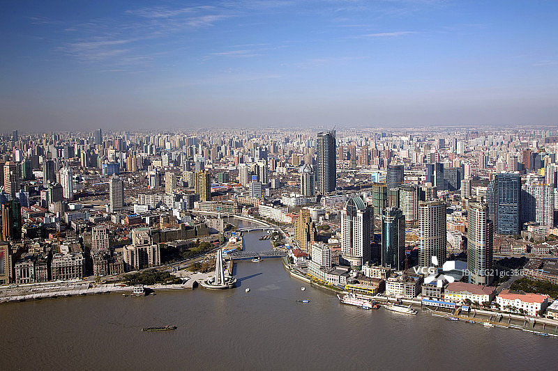 上海城市风光图片素材
