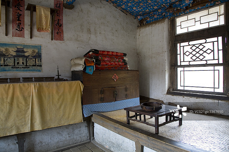 辽宁满族民居图片素材