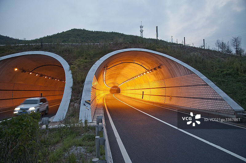 辽宁省本溪隧道图片素材