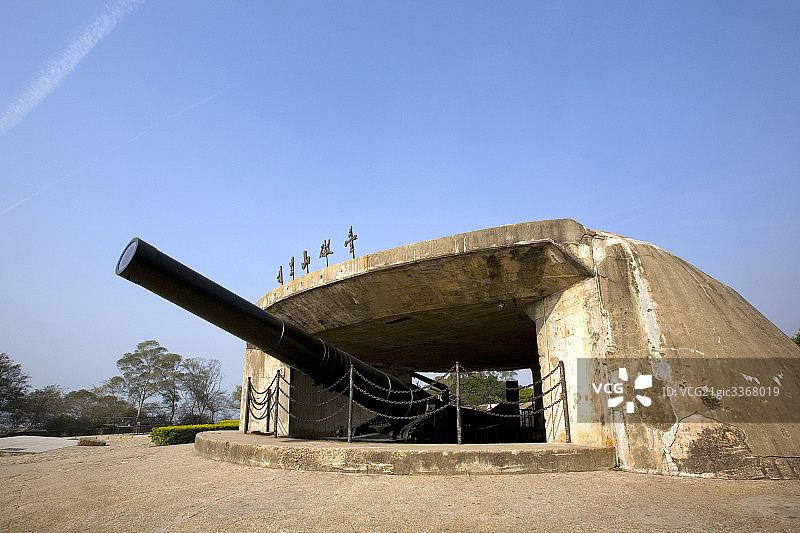 福建厦门胡里山炮台图片素材