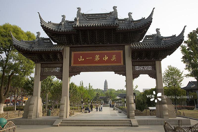 江苏省苏州虎丘图片素材