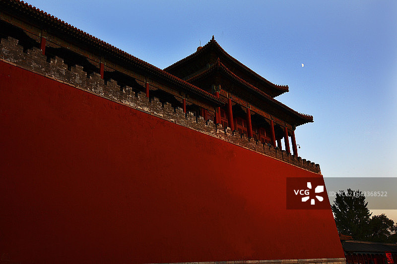 北京故宫角楼图片素材