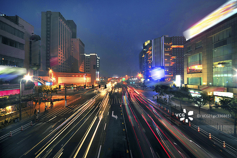 城市夜景图片素材