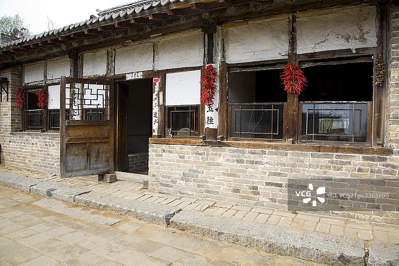 辽宁满族民居图片素材