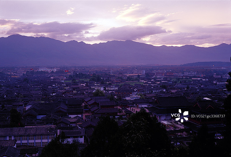 俯拍城市建筑图片素材