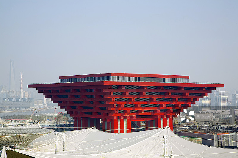 上海世博会建筑图片素材