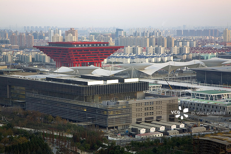 上海世博会建筑图片素材