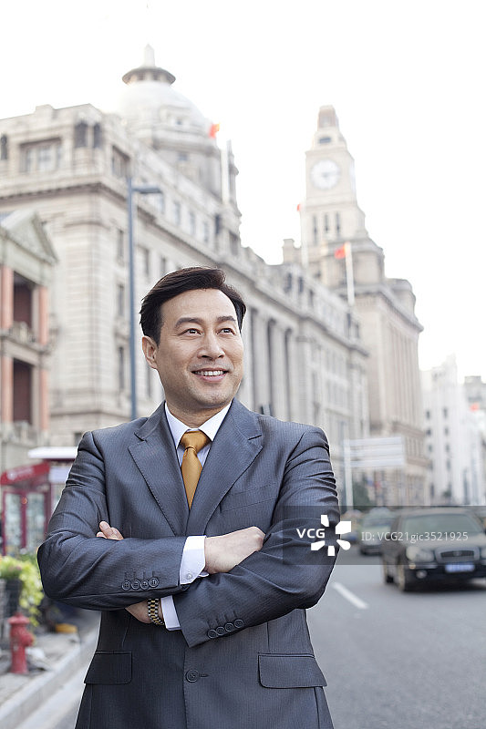商务人士在上海图片素材