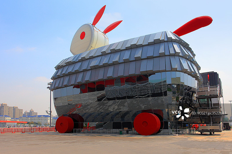 上海2010世博会澳门馆图片素材