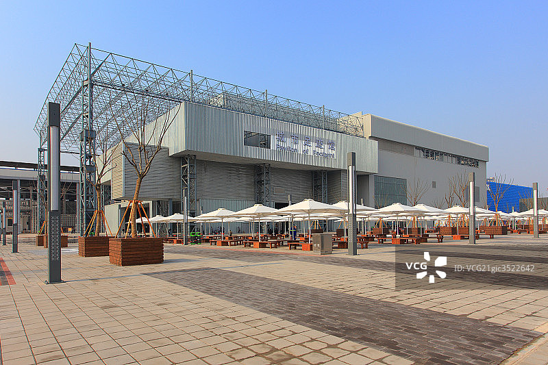上海2010世博会城市足迹馆图片素材