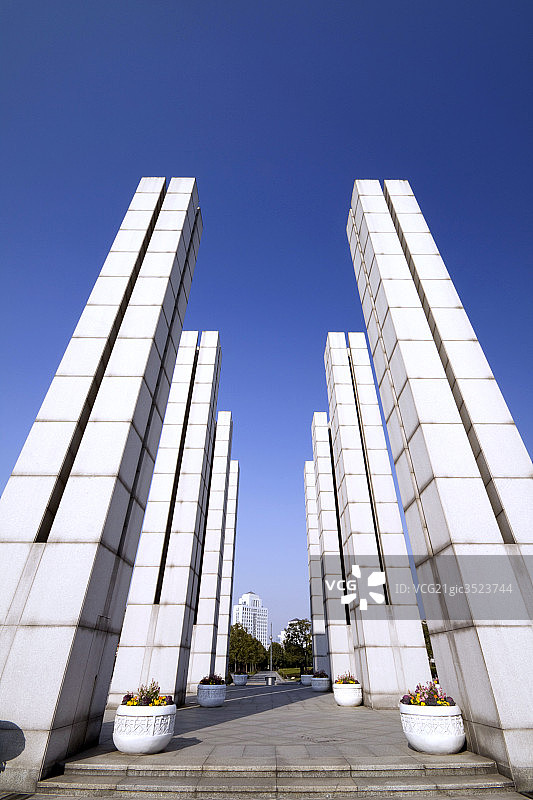 上海浦东世纪广场图片素材