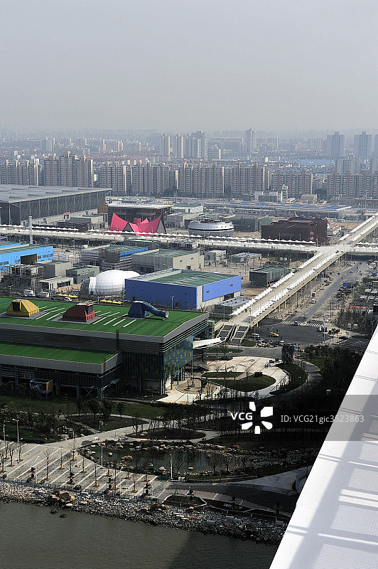 上海世博会建筑图片素材