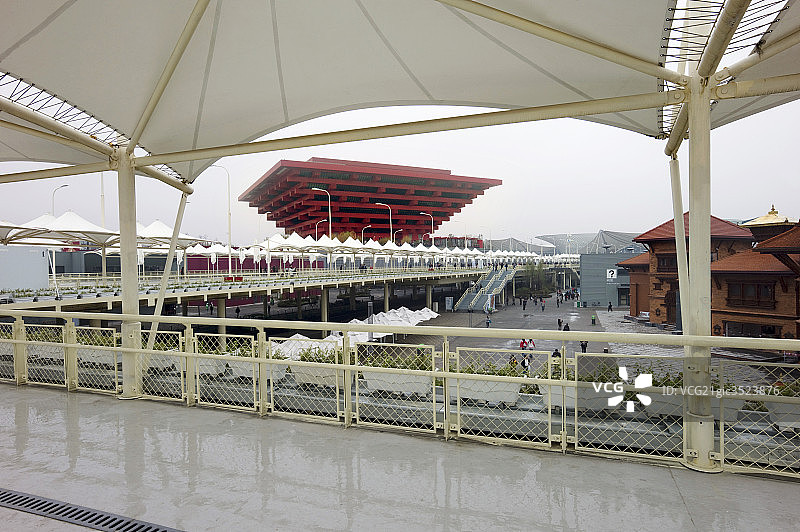上海世博会建筑图片素材