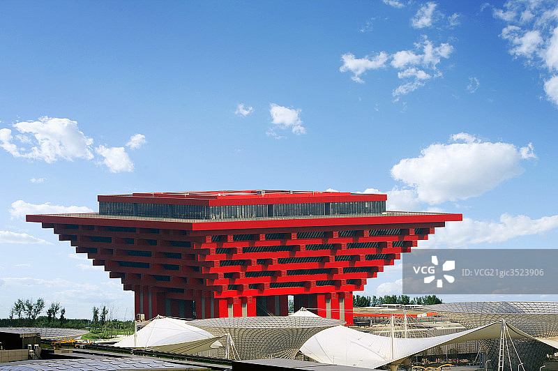 上海世博会中国馆图片素材