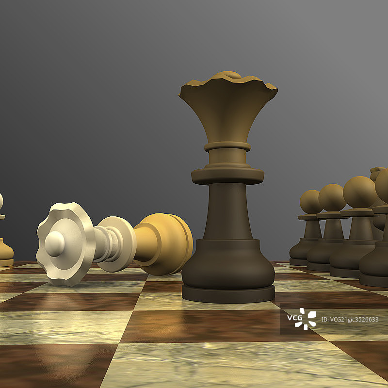 3D国际象棋系列图片素材