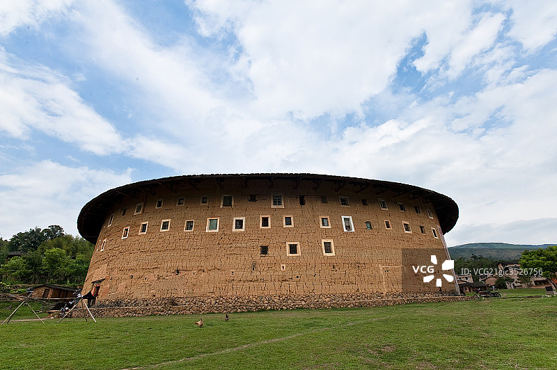 福建永定土楼图片素材