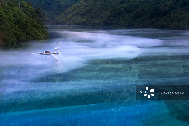 湖南小东江图片素材