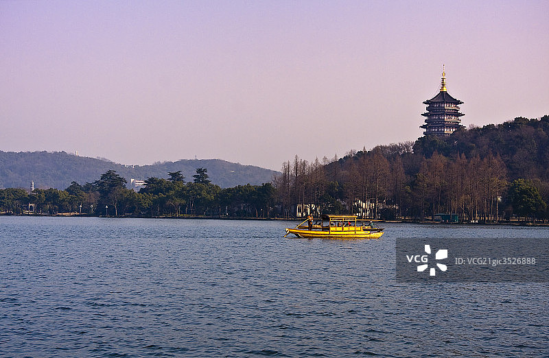 杭州西湖美景图片素材