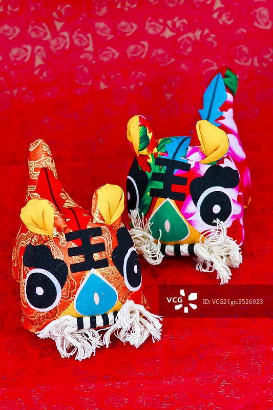 一对布老虎图片素材