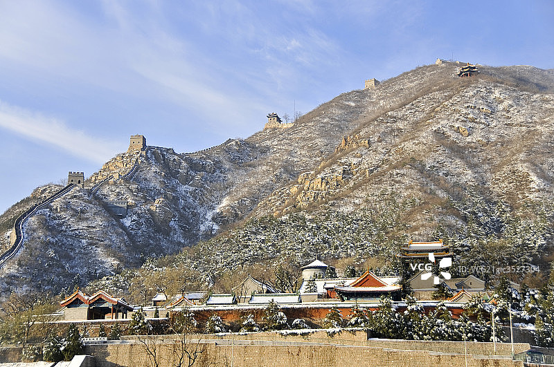嘉峪关长城图片素材