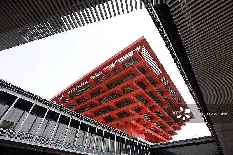 上海世博轴中国馆图片素材