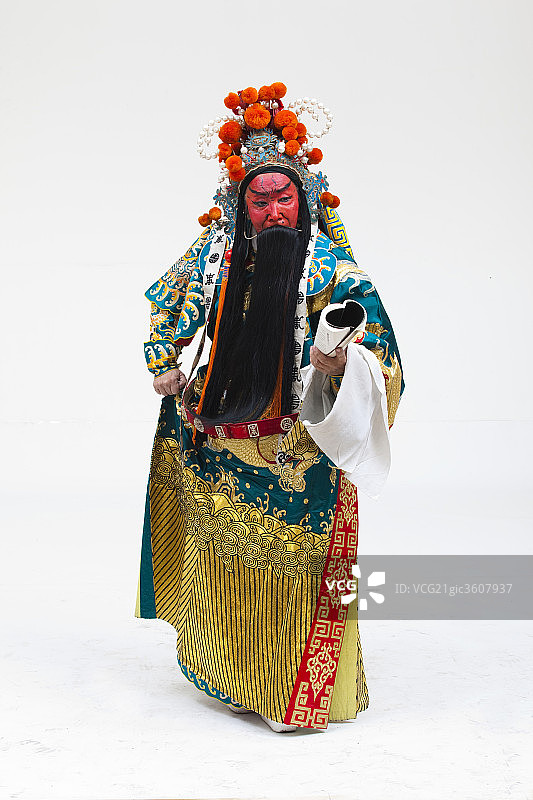 京剧关公图片素材