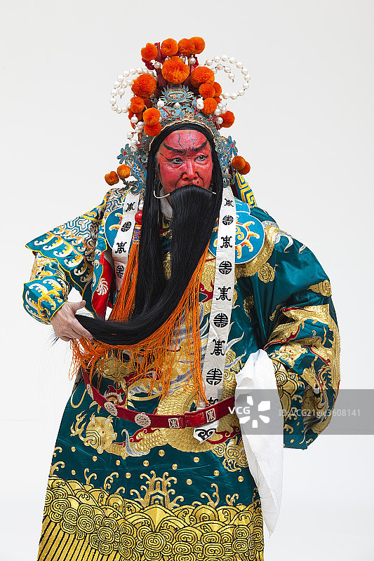 京剧关公图片素材