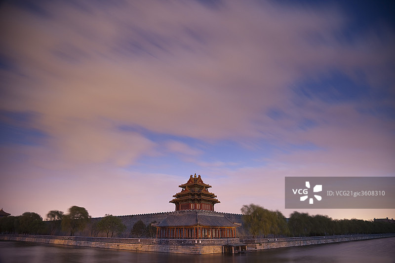 北京故宫角楼图片素材