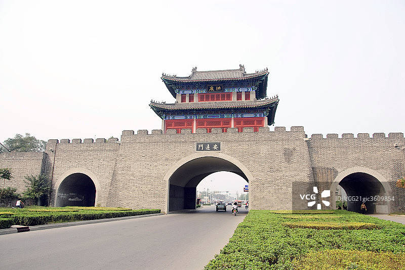 河南开封宋城安远门图片素材