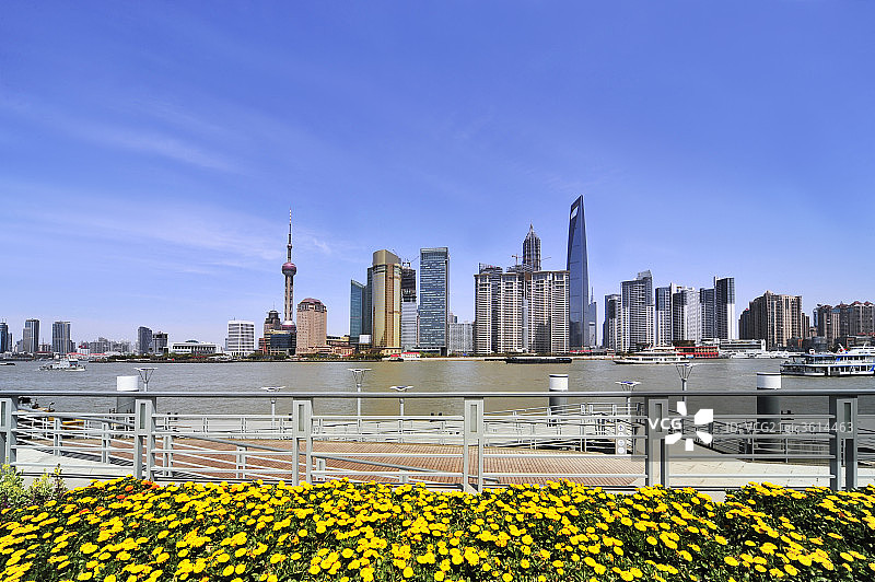 上海外滩风景图片素材