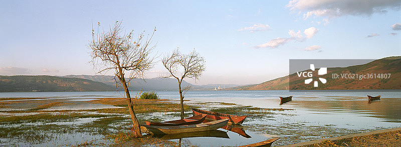 云南省阳宗海图片素材