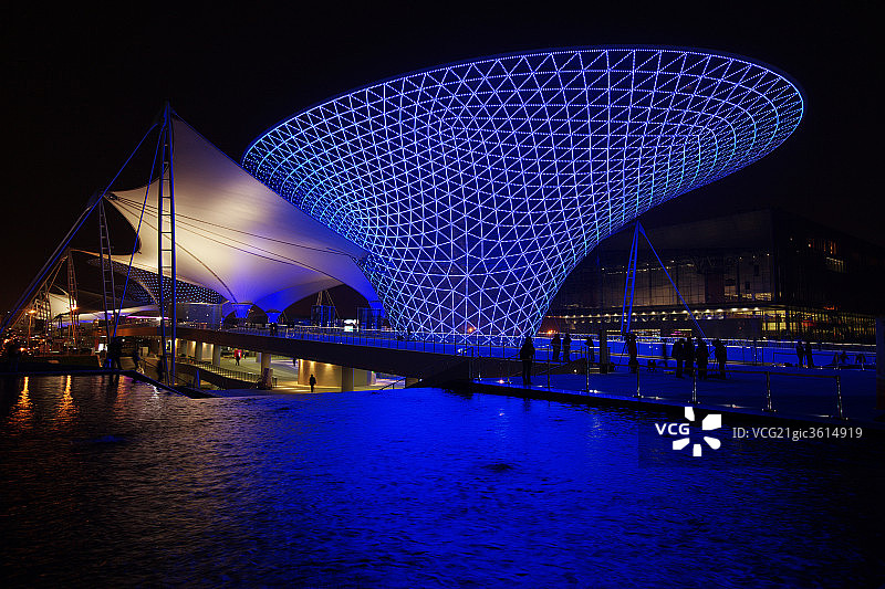 上海世博会世博轴图片素材