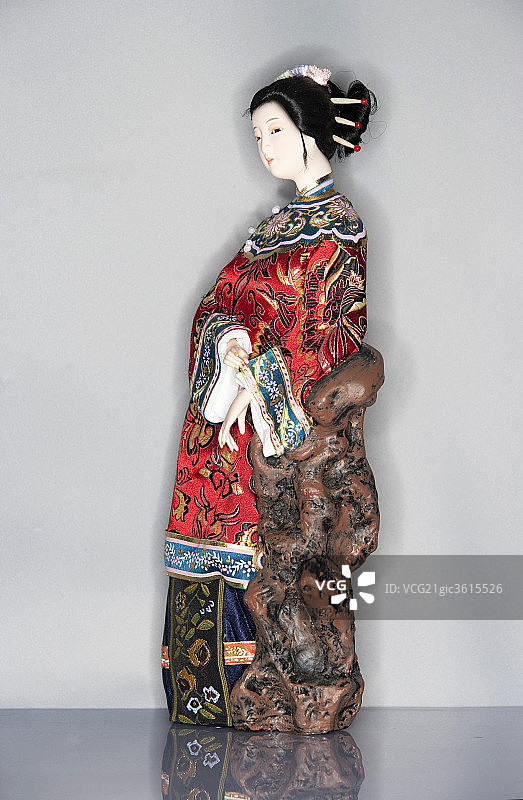 绢人玩偶图片素材