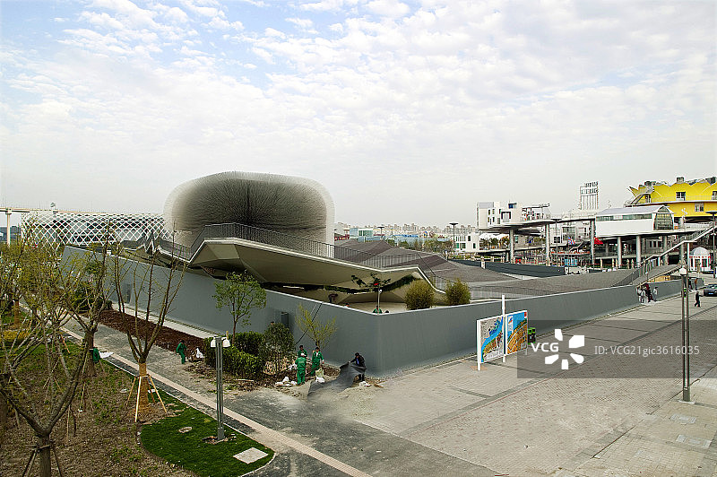 上海世博会英国馆图片素材