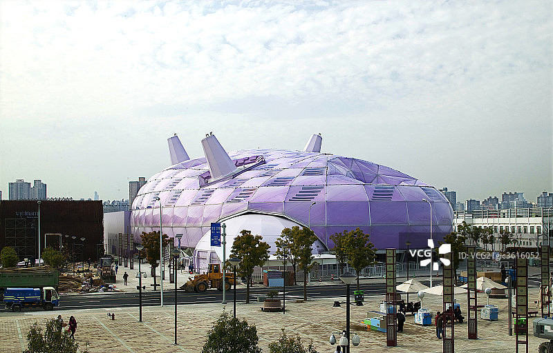 上海世博会日本馆图片素材