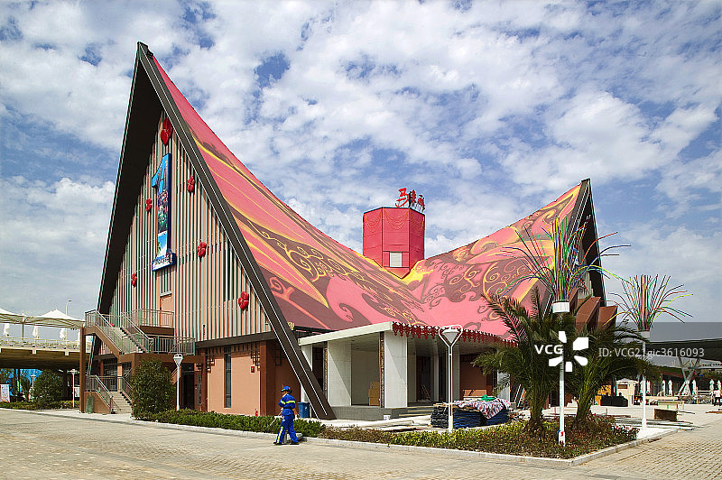 上海世博会马来西亚馆图片素材