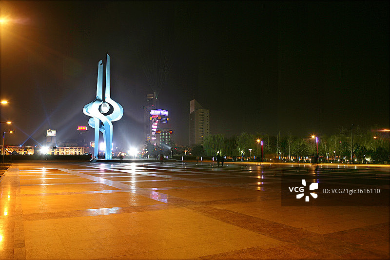 山东济南泉城广场图片素材