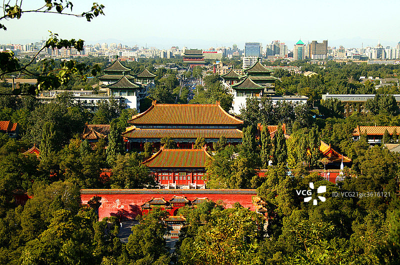 北京地安门图片素材